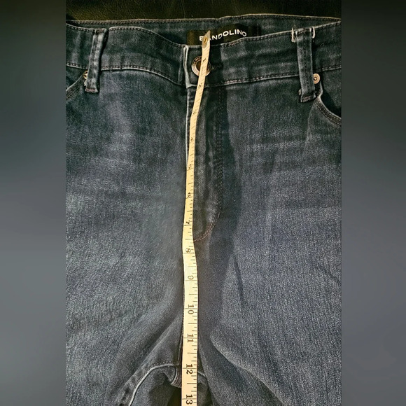 Bandolino Amy Stretchy Contour High Rise Dark Washed Denim Jeans SZ 16 - Picture 4 of 10